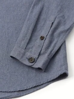 Treviscoe Shirt Abbingdon Slate Blue -Mizuno Men Clothing Shop OSMS171aTreviscoeShirtABB01SLBAbbingdonSlateBlue2