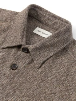 Treviscoe Shirt Adler Fawn -Mizuno Men Clothing Shop OSMS171aTreviscoeShirtADL01FAWAdlerFawn1