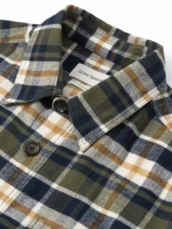 Treviscoe Shirt Eldin Green -Mizuno Men Clothing Shop OSMS171aTreviscoeShirtELD01GRNEldinGreen1