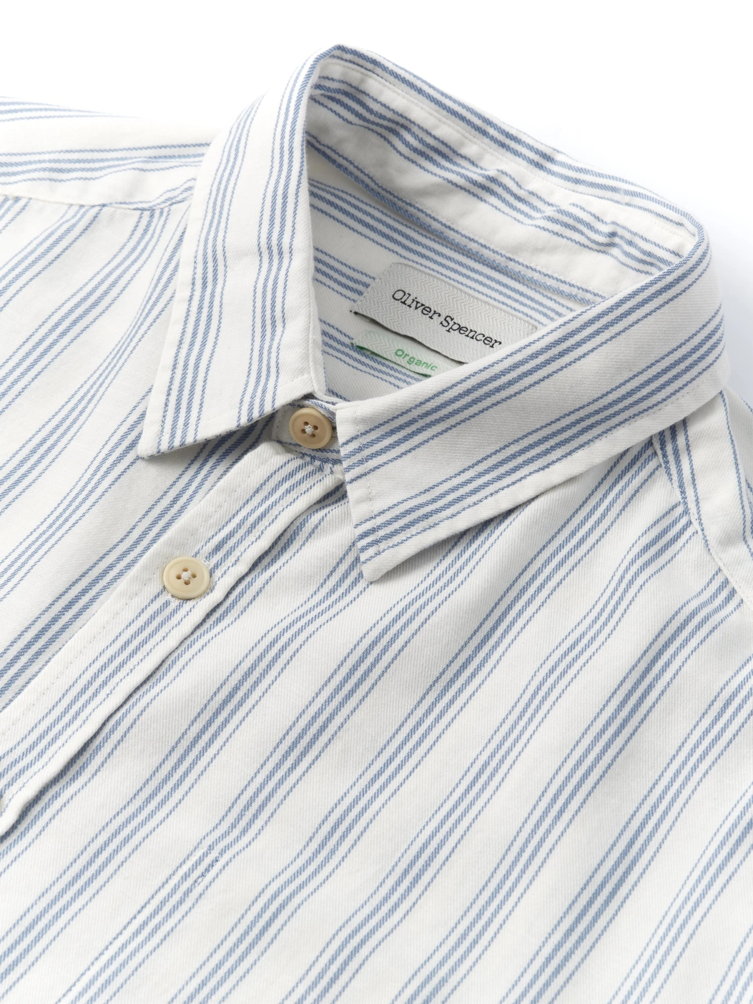 New York Special Shirt Jenkins Cream/Blue 5 New York Special Shirt Jenkins Cream/Blue - Image 3