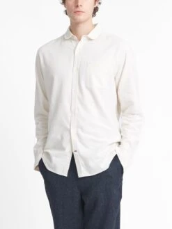 Eton Collar Shirt Marcia Cream -Mizuno Men Clothing Shop OSMS69B MAR01CRE ETONCOLLARSHIRT MARCIACREAM5copy