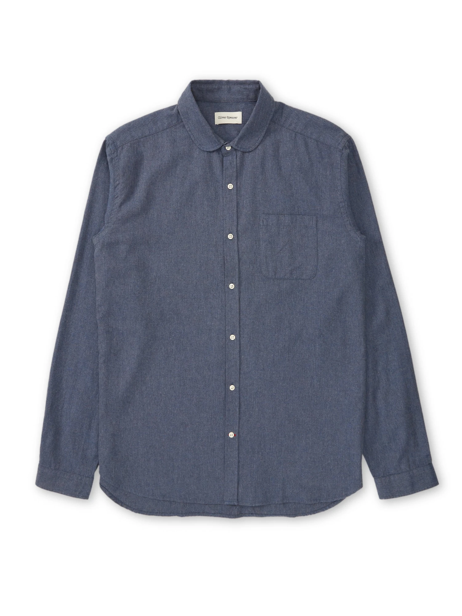 Eton Collar Shirt Abbingdon Slate Blue 3 Eton Collar Shirt Abbingdon Slate Blue