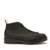 Solovair X Oliver Spencer Black Greasy Leather Monkey Boots -Mizuno Men Clothing Shop OSMSolovairMonkeyBootBlackGreasy