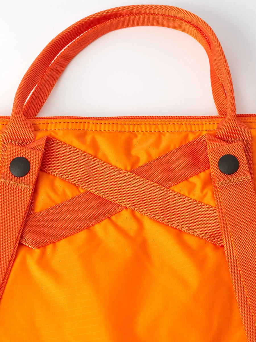 Porter-Yoshida & Co Flex 2-Way Tote Bag Orange 6 Porter-Yoshida & Co Flex 2-Way Tote Bag Orange - Image 4
