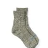 Ro To To Double Face Mid Socks Green -Mizuno Men Clothing Shop OSMStudioRototoDoubleFaceMidSocksOrganicCottonGreen2