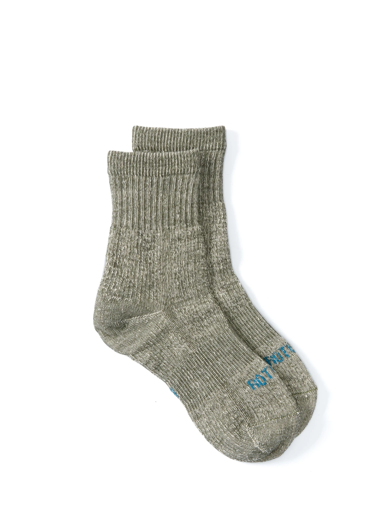 Ro To To Double Face Mid Socks Green 3 Ro To To Double Face Mid Socks Green