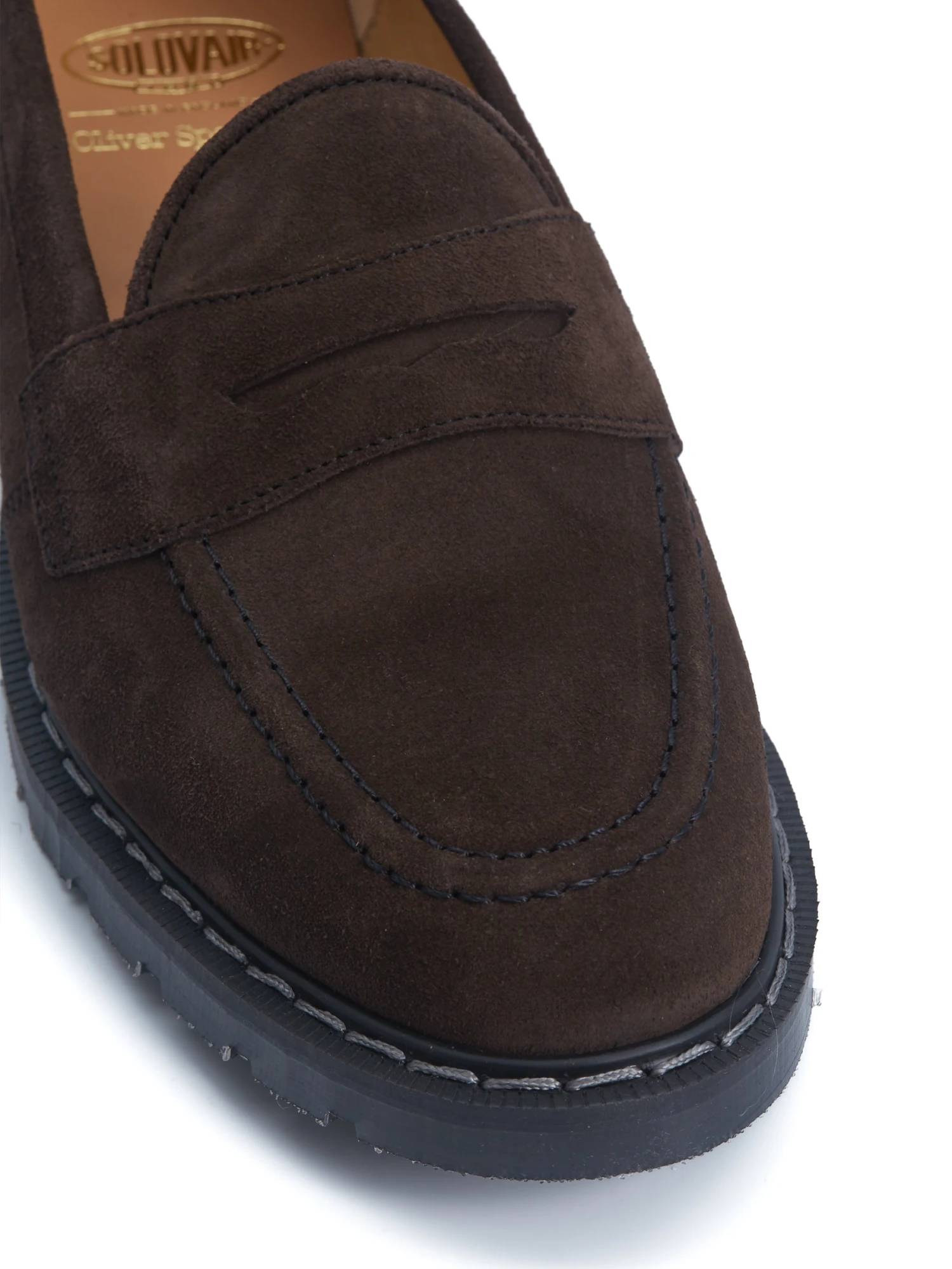Solovair X Oliver Spencer Brown Suede Loafer 4 Solovair X Oliver Spencer Brown Suede Loafer - Image 2