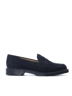 Solovair X Oliver Spencer Navy Suede Loafer