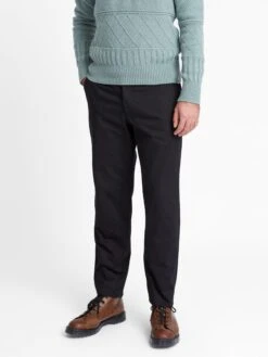 Fishtail Trouser Eden Black 16 Fishtail Trouser Eden Black -Mizuno Men Clothing Shop OSMT20D EDE01BLK FISHTAILTROUSERS EDENBlack8copy