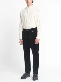 Fishtail Trousers Velvet Black -Mizuno Men Clothing Shop OSMT20D VEL01BLK FISHTAILTROUSERS VELVETBLACK1