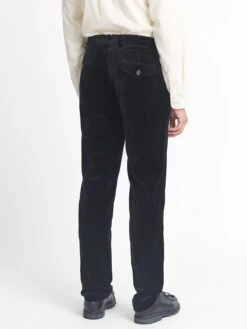 Fishtail Trousers Velvet Black -Mizuno Men Clothing Shop OSMT20D VEL01BLK FISHTAILTROUSERS VELVETBLACK2copy