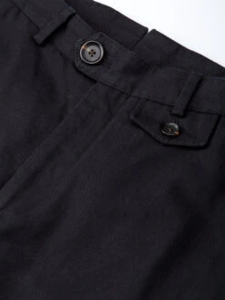 Fishtail Trousers Ellbridge Black -Mizuno Men Clothing Shop OSMT20dFishtailTrousersELL01BLKEllbridgeBlack1