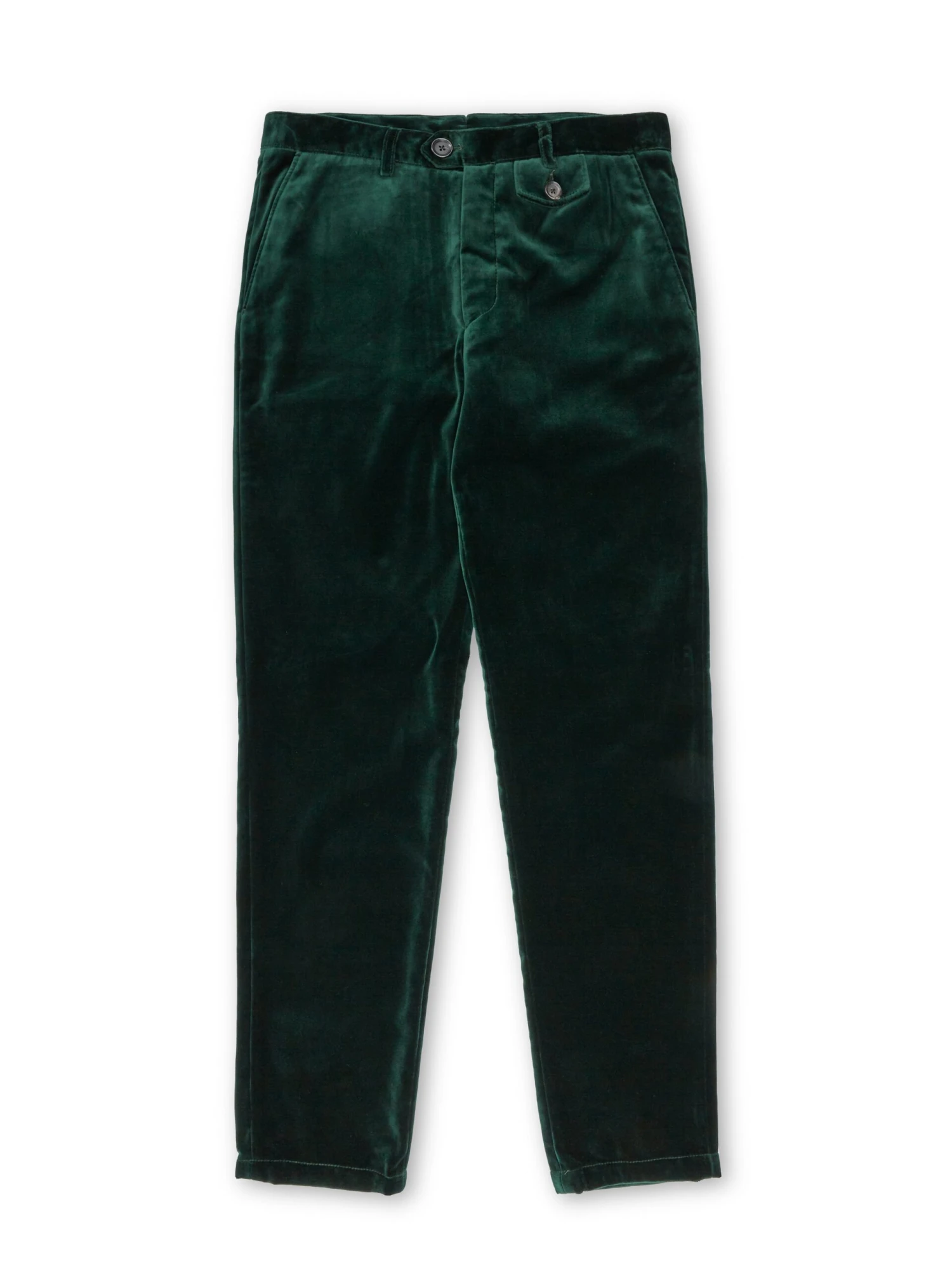 Fishtail Trousers Velvet Racing Green 3 Fishtail Trousers Velvet Racing Green