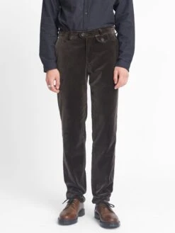 Fishtail Trousers Velvet Mole Grey -Mizuno Men Clothing Shop OSMT20dVELVETMOLEGREY8copy