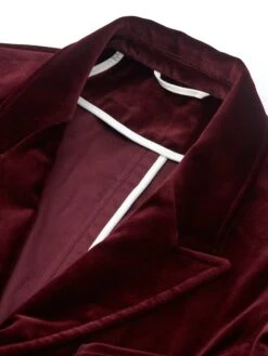 Burgundy Velvet Mansfield Suit -Mizuno Men Clothing Shop OSMT352cFlatMansfieldJacketVEL01BURVelvetBurgundy1 4e3e88ff 5609 4add b326 9ccad2a49f26