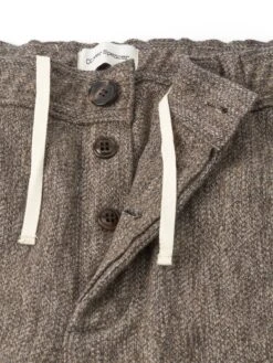 Drawstring Trousers Adler Fawn 13 Drawstring Trousers Adler Fawn -Mizuno Men Clothing Shop OSMT48cDrawstringTrousersADL01FAWAdlerFawn2