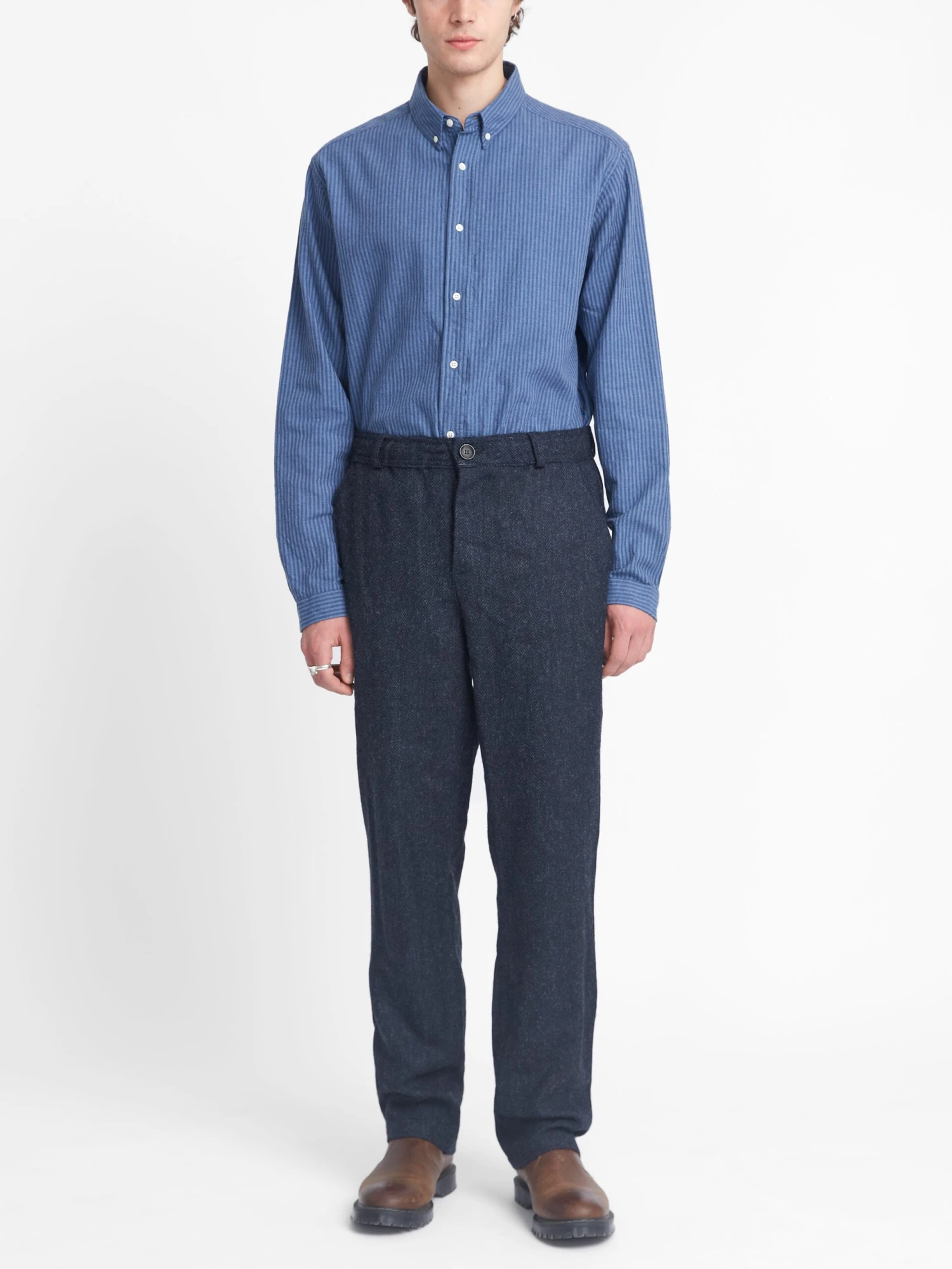 Drawstring Trousers Amersham Navy 4 Drawstring Trousers Amersham Navy - Image 2