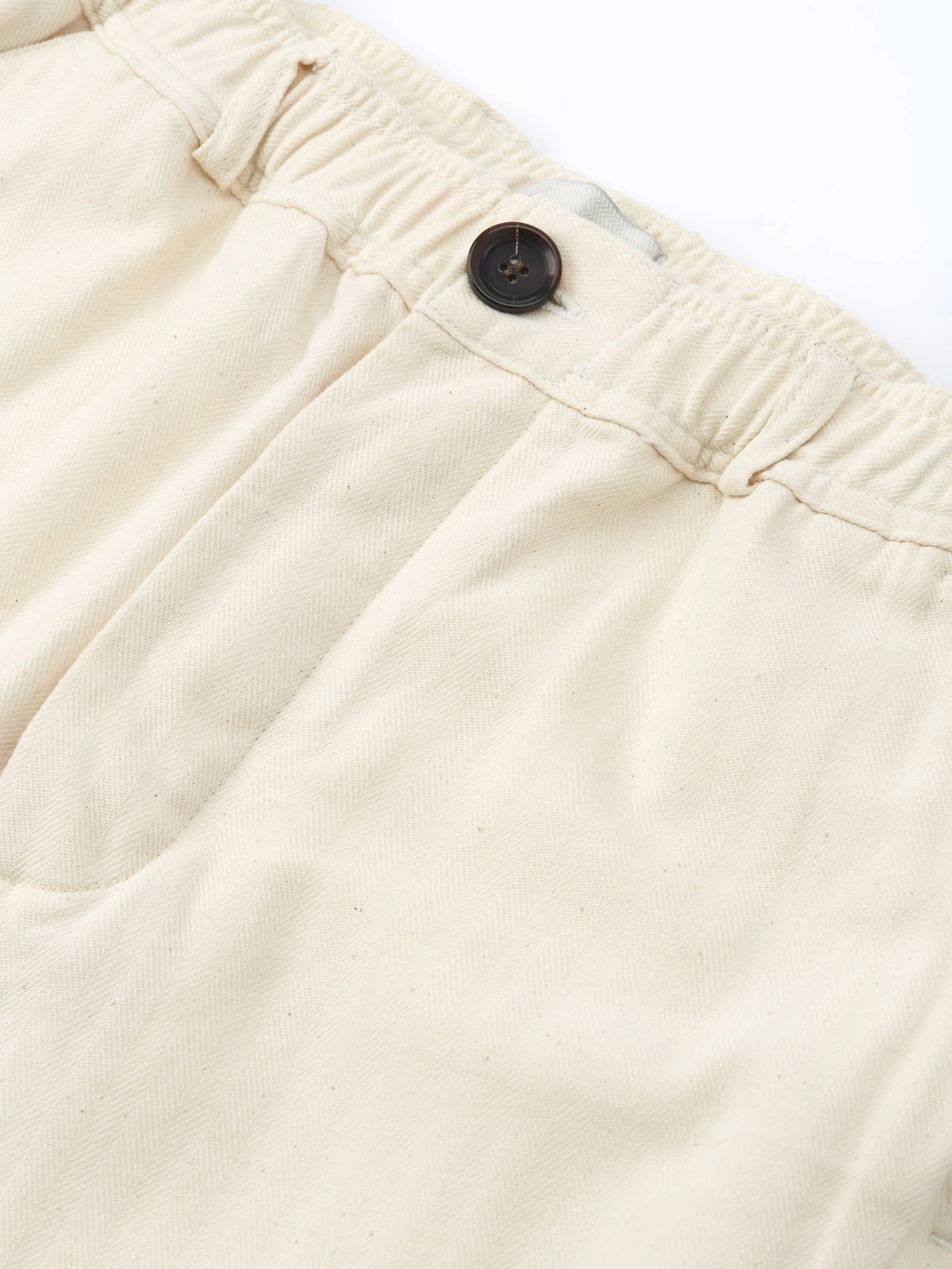 Drawstring Trousers Cairnes Ecru 6 Drawstring Trousers Cairnes Ecru - Image 4