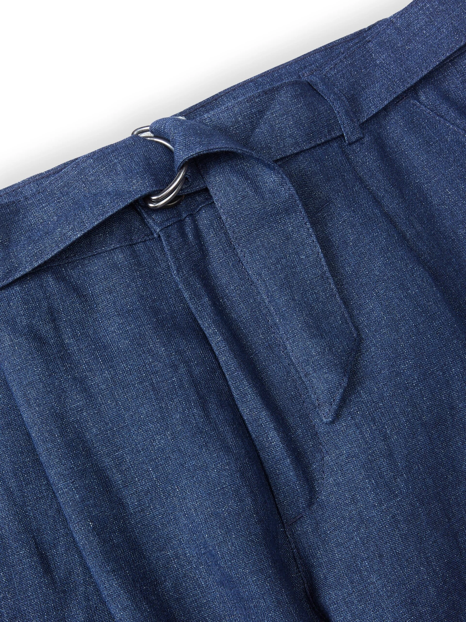 Belted Trousers Dubrow Navy 6 Belted Trousers Dubrow Navy - Image 4