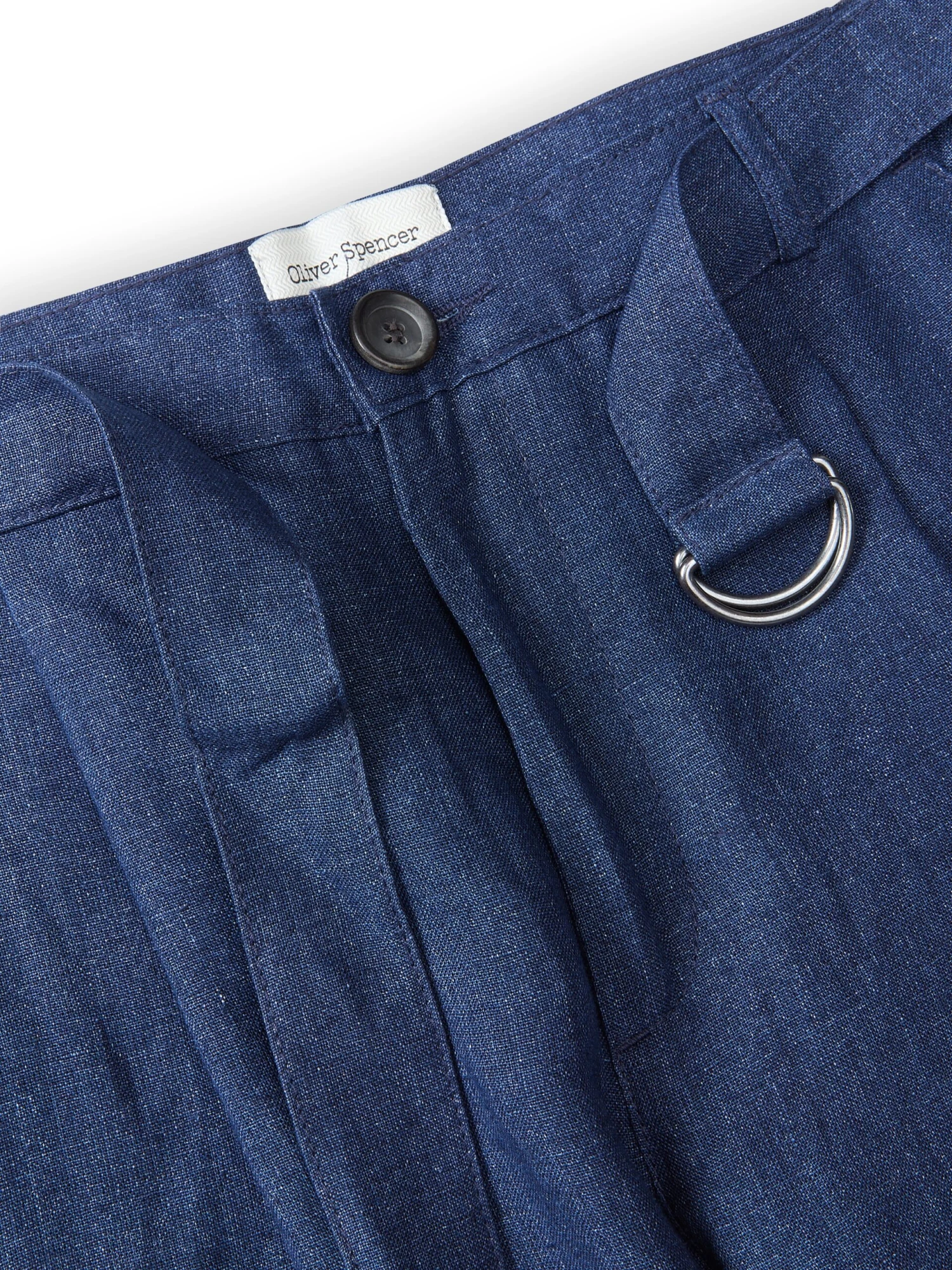 Belted Trousers Dubrow Navy 7 Belted Trousers Dubrow Navy - Image 5