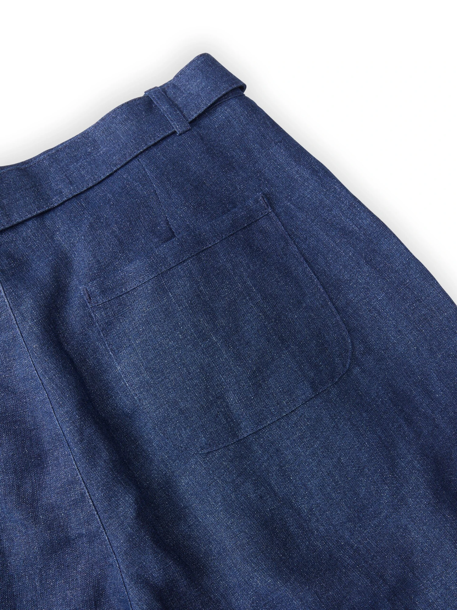 Belted Trousers Dubrow Navy 8 Belted Trousers Dubrow Navy - Image 6