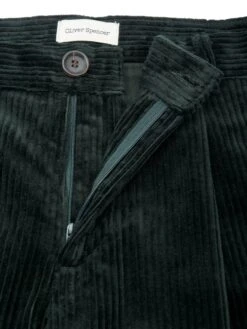 Morton Trousers Melrose Cord Green -Mizuno Men Clothing Shop OSMT68MortonTrousersMEL01GRNMelroseCordGreen13