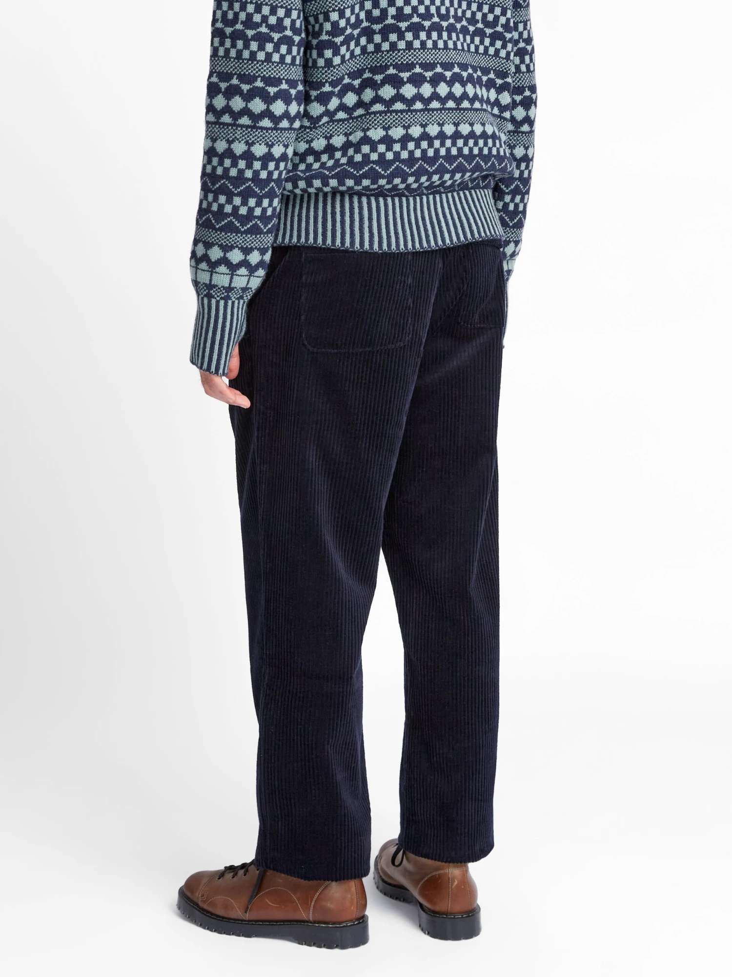 Morton Trousers Melrose Cord Navy 8 Morton Trousers Melrose Cord Navy - Image 6