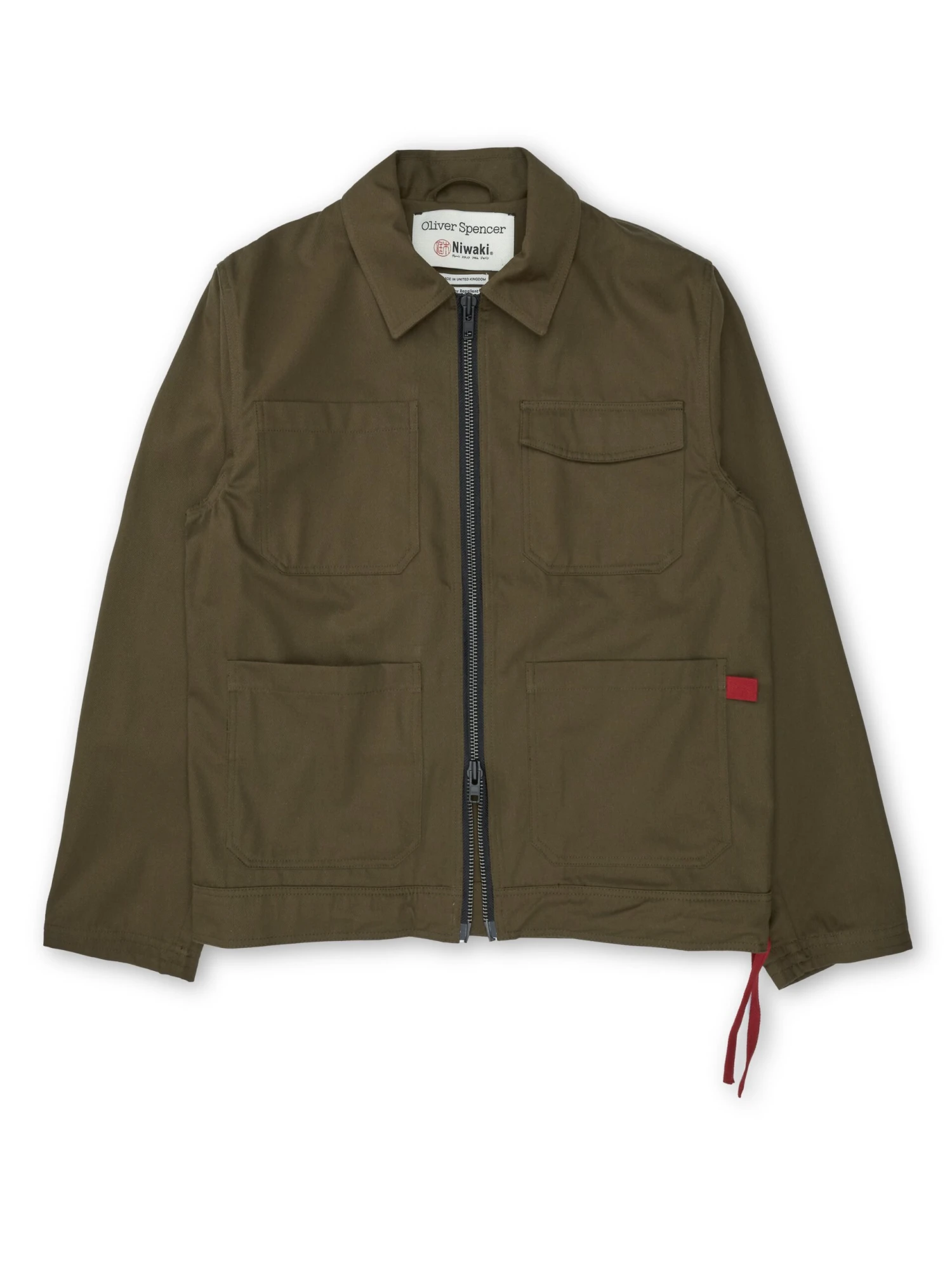 Oliver Spencer X Niwaki Hortus Gardening Jacket Park Green 3 Oliver Spencer X Niwaki Hortus Gardening Jacket Park Green