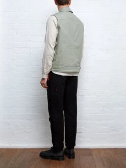 Oliver Spencer X Niwaki Scion Gardening Gilet Hyde Green -Mizuno Men Clothing Shop OSNMJ341A HYD01GRNSCIONGARDENINGGILETHYDEGREEN37