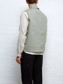 Oliver Spencer X Niwaki Scion Gardening Gilet Hyde Green -Mizuno Men Clothing Shop OSNMJ341A HYD01GRNSCIONGARDENINGGILETHYDEGREEN37copy