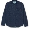 Oliver Spencer X Niwaki Haru Gardening Overshirt Mullins Denim Indigo Rinse -Mizuno Men Clothing Shop OSNMS177HaruGardeningOvershirtMUL01INRMullinsDenimIndigoRinse