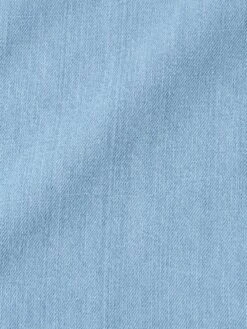 Oliver Spencer X Niwaki Ohana Gardening Smock Mullins Denim Indigo Light -Mizuno Men Clothing Shop OSNMS178OhanaGardeningSmockMUL01INLMullinsDenimIndigoLight4