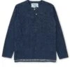 Oliver Spencer X Niwaki Ohana Gardening Smock Mullins Denim Indigo Rinse -Mizuno Men Clothing Shop OSNMS178OhanaGardeningSmockMUL01INRMullinsDenimIndigoRinse