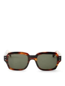 Cubitts X Oliver Spencer Conduit Sunglasses Chocolate Tortoiseshell