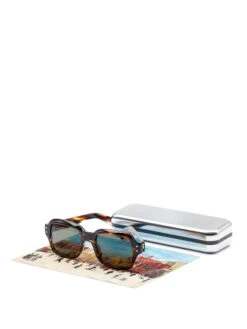 Cubitts X Oliver Spencer Conduit Sunglasses Chocolate Tortoiseshell 9 Cubitts X Oliver Spencer Conduit Sunglasses Chocolate Tortoiseshell -Mizuno Men Clothing Shop OSStudioCubittsSunglassesTortoise4