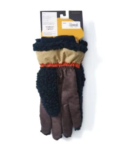 Elmer Woolpile Gloves Navy -Mizuno Men Clothing Shop OSStudioElmerGlovesEM353Navy1