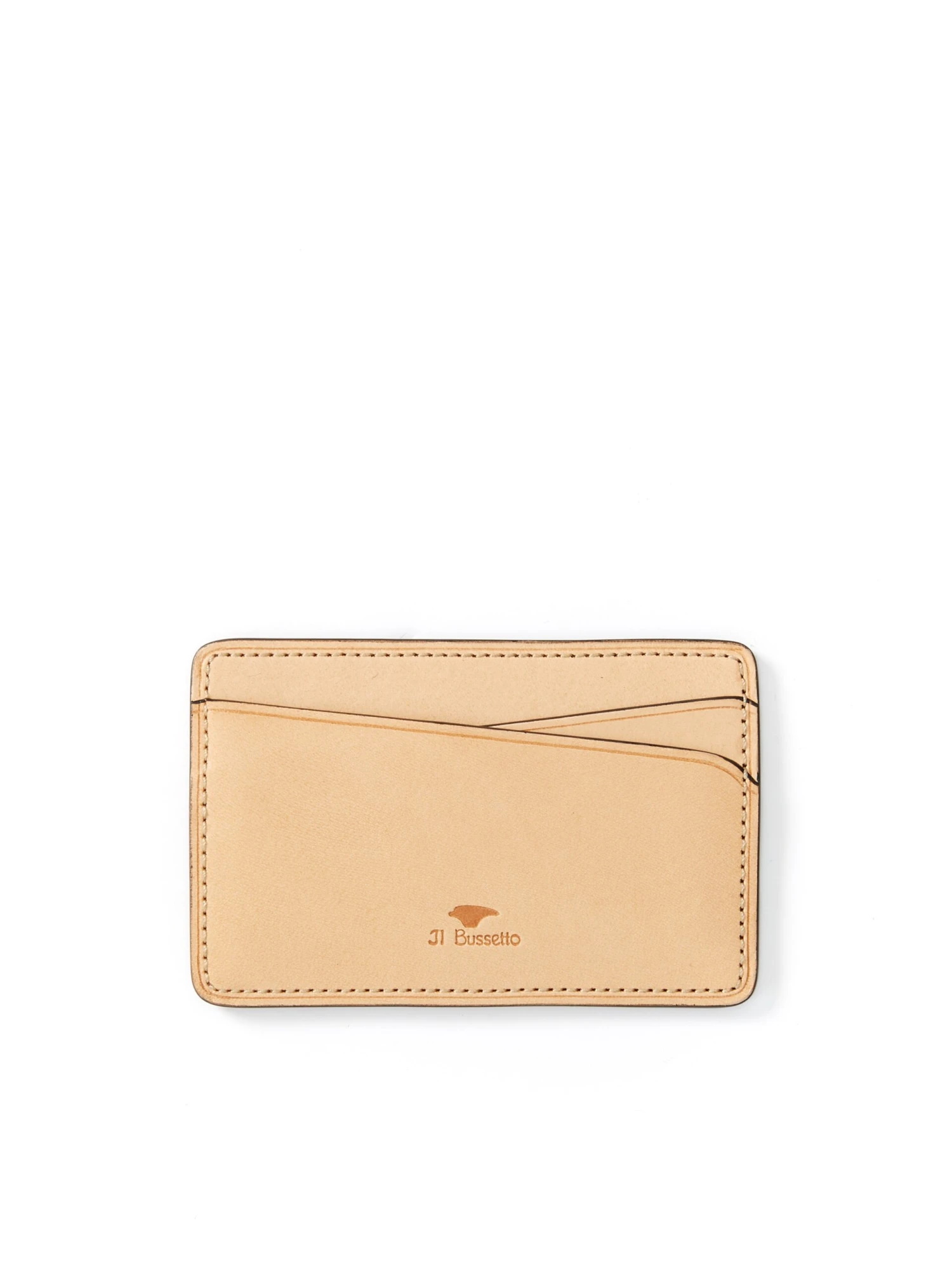 Il Bussetto Card Holder Tan Leather 4 Il Bussetto Card Holder Tan Leather - Image 2