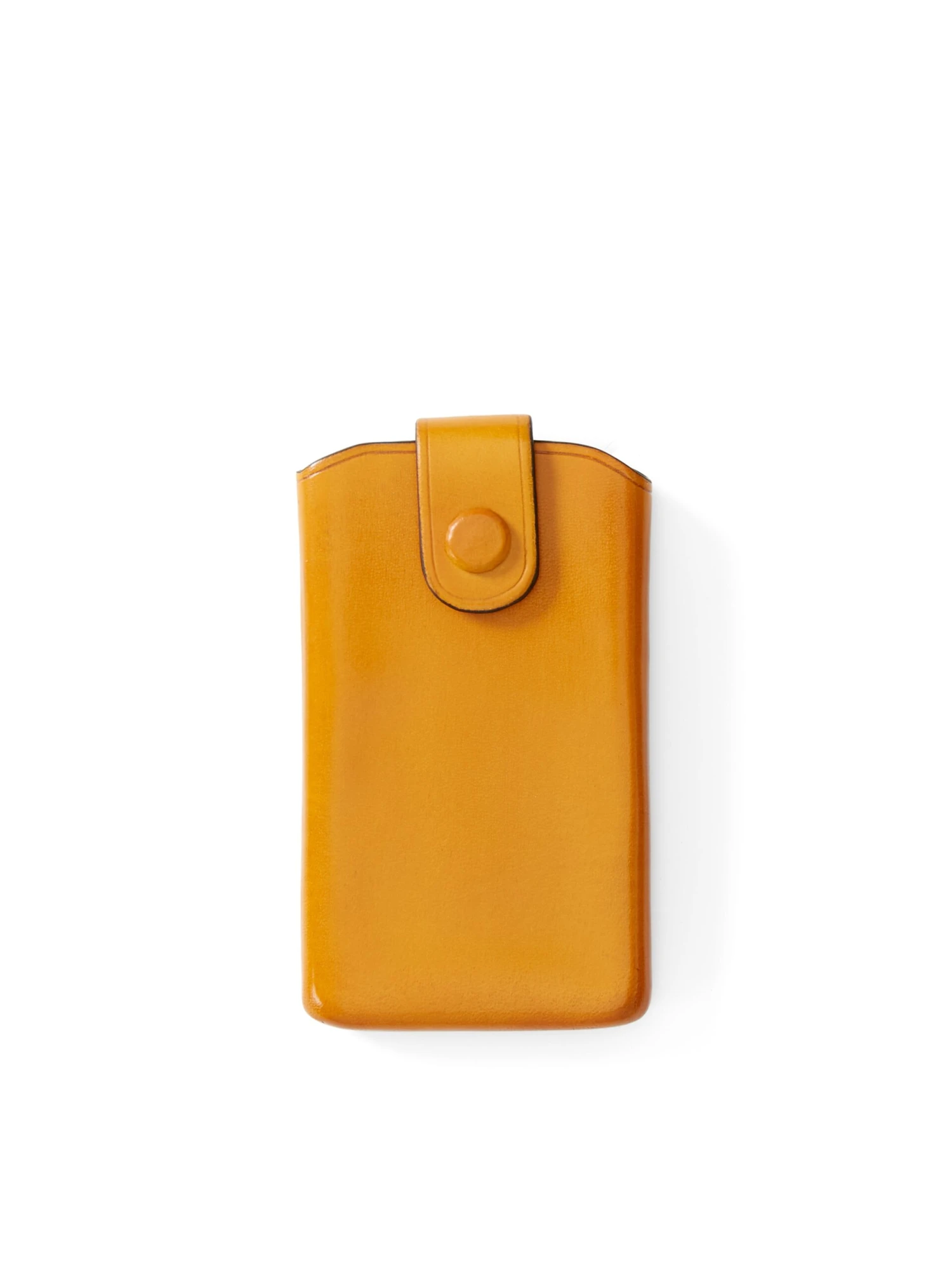 Il Bussetto Business Card Holder Tan Leather 3 Il Bussetto Business Card Holder Tan Leather