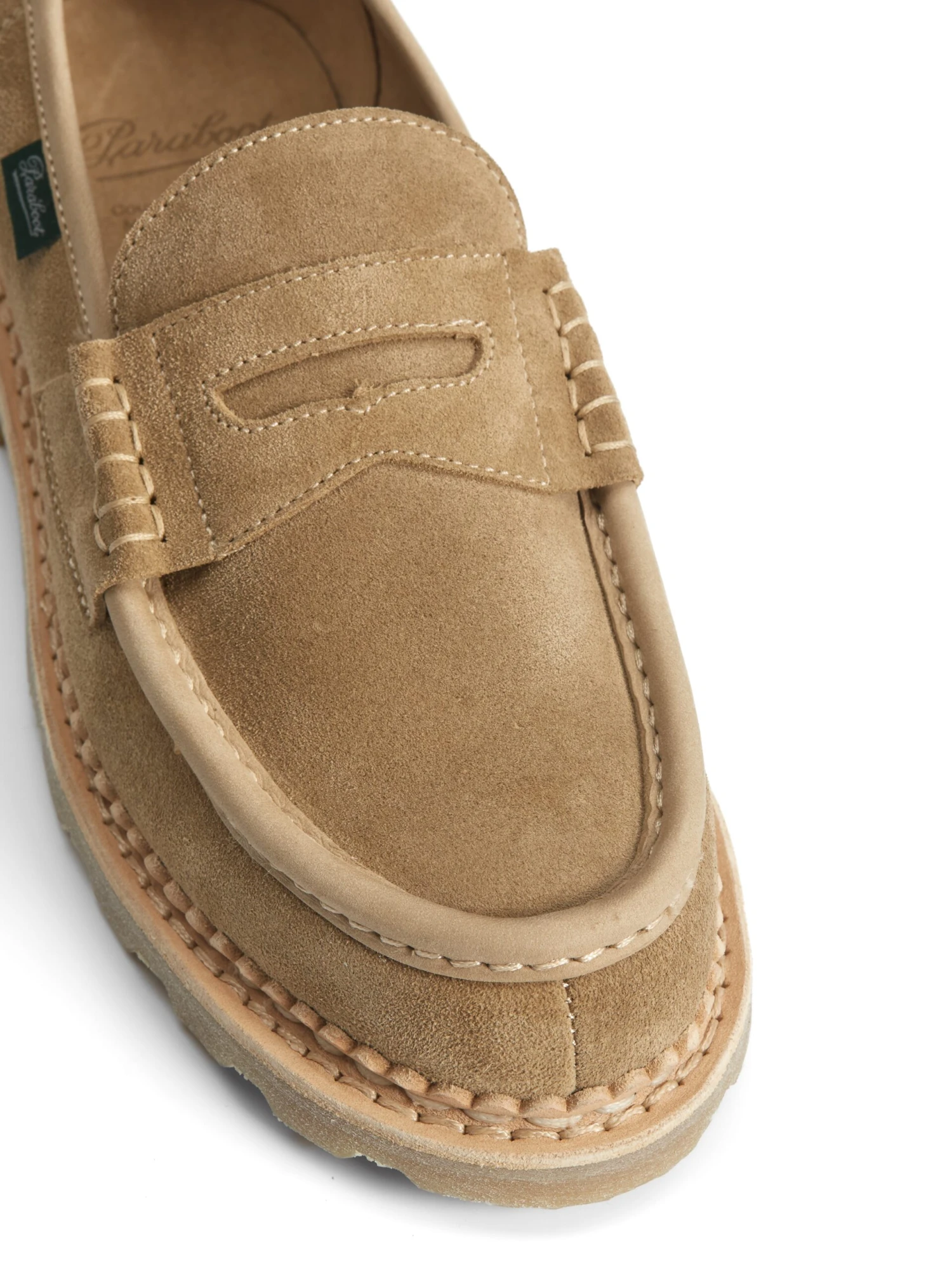Paraboot Nantes Loafer Sand Suede 4 Paraboot Nantes Loafer Sand Suede - Image 2