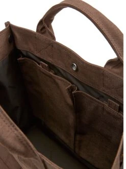 Porter-Yoshida & Co 2-Way Smoky Tote Bag 13 Porter-Yoshida & Co 2-Way Smoky Tote Bag -Mizuno Men Clothing Shop OSStudioPorterYoshidaToteBrown5