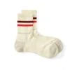 Ro To To All Rounder 2 Stripe Red Burgundy 1 Ro To To All Rounder 2 Stripe Red Burgundy -Mizuno Men Clothing Shop OSStudioRototoAllrounder2StripeMerinoCrewSocksBurgundyRed