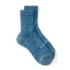 Ro To To Everyday Pile Crew Socks Blue
