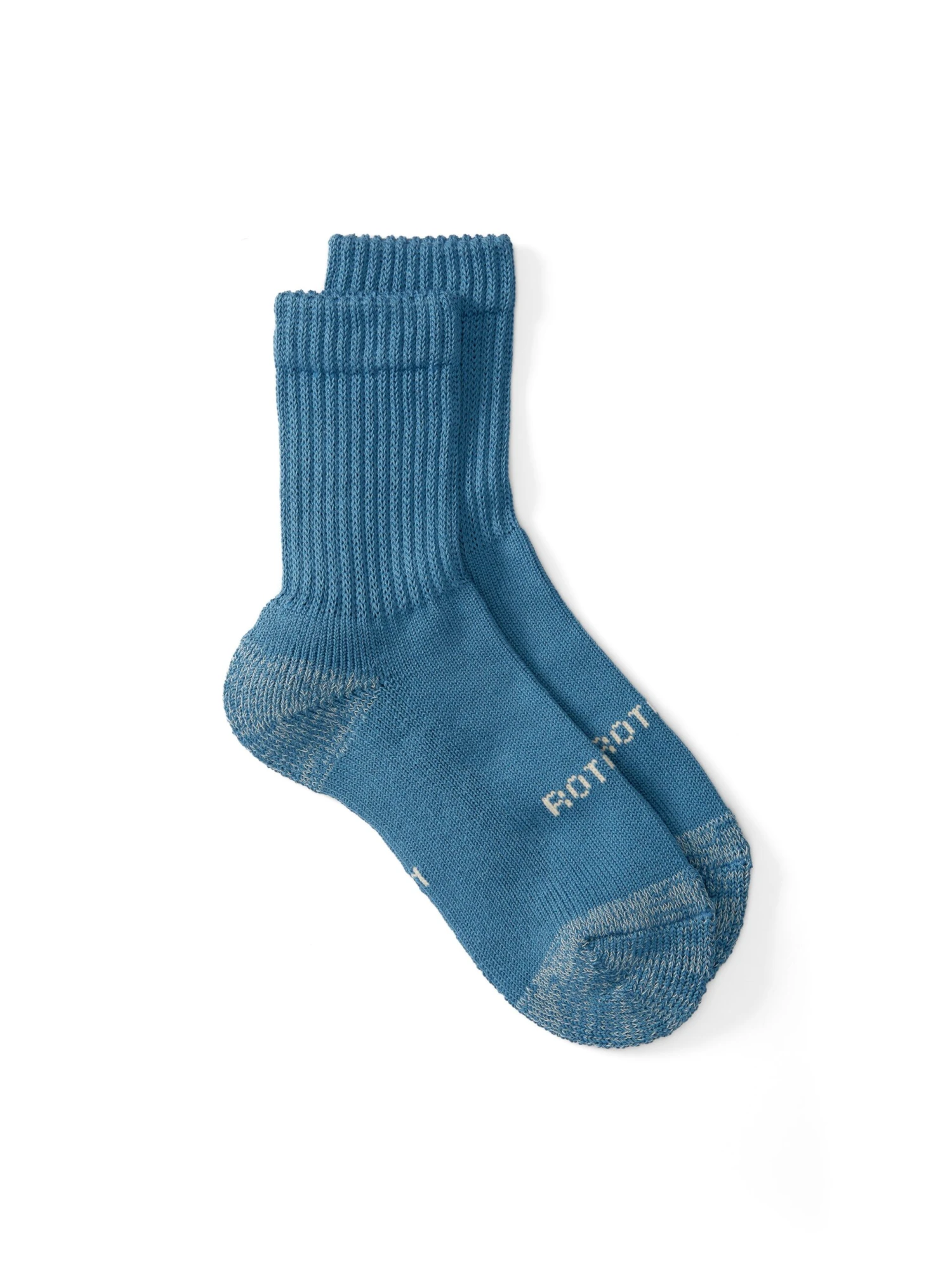 Ro To To Everyday Pile Crew Socks Blue 3 Ro To To Everyday Pile Crew Socks Blue