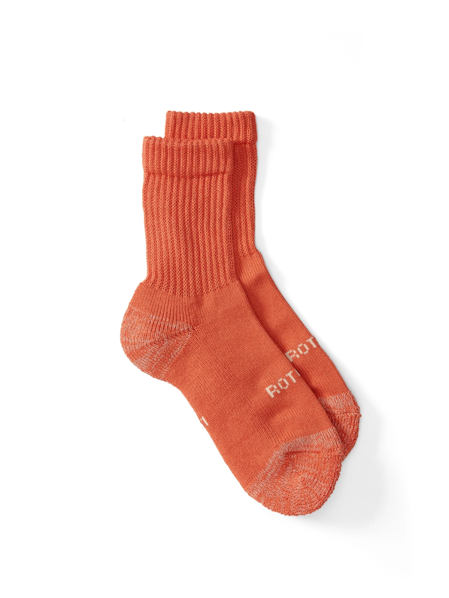 Ro To To Everyday Pile Crew Socks Light Orange 3 Ro To To Everyday Pile Crew Socks Light Orange