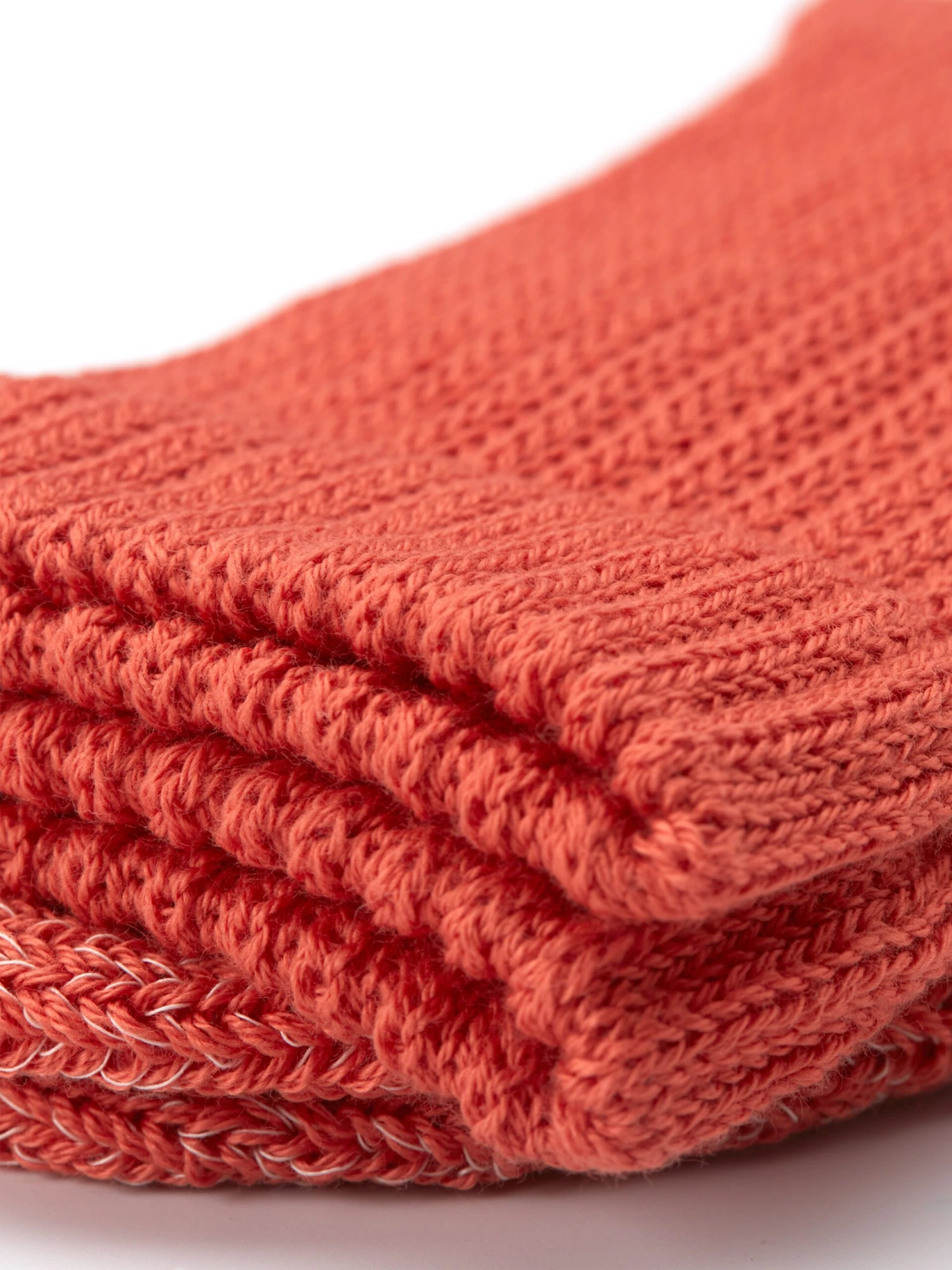 Ro To To Everyday Pile Crew Socks Light Orange 4 Ro To To Everyday Pile Crew Socks Light Orange - Image 2