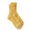 Ro To To Everyday Pile Crew Socks Yellow