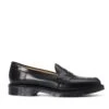 Solovair X Oliver Spencer Penny Loafer Black Hi Shine Leather -Mizuno Men Clothing Shop OSStudioSolovairPennyLoaferBlack