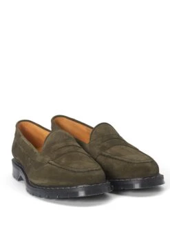 Solovair X Oliver Spencer Penny Loafer Green Suede 9 Solovair X Oliver Spencer Penny Loafer Green Suede -Mizuno Men Clothing Shop OSStudioSolovairPennyLoaferGreenSuede1