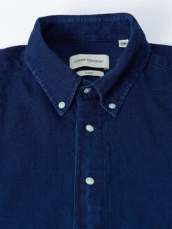 Brook Shirt Kildale Indigo Rinse -Mizuno Men Clothing Shop osms162 kil01inr kildale indigo rinse 2
