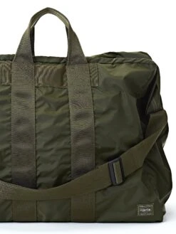 Porter-Yoshida & Co 2-way Flex Duffle Bag Olive 8 Porter-Yoshida & Co 2-way Flex Duffle Bag Olive -Mizuno Men Clothing Shop porter 2 way duffel green0 copy